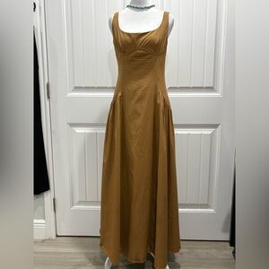 MISSGUIDED Corset Bust Ball Gown Style Tank Maxi Size M